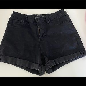 Fashion Nova Black Denim Short